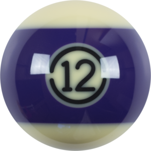RBAT_12 Aramith Tournament Replacement Ball – #12 | Golden Break Billiards